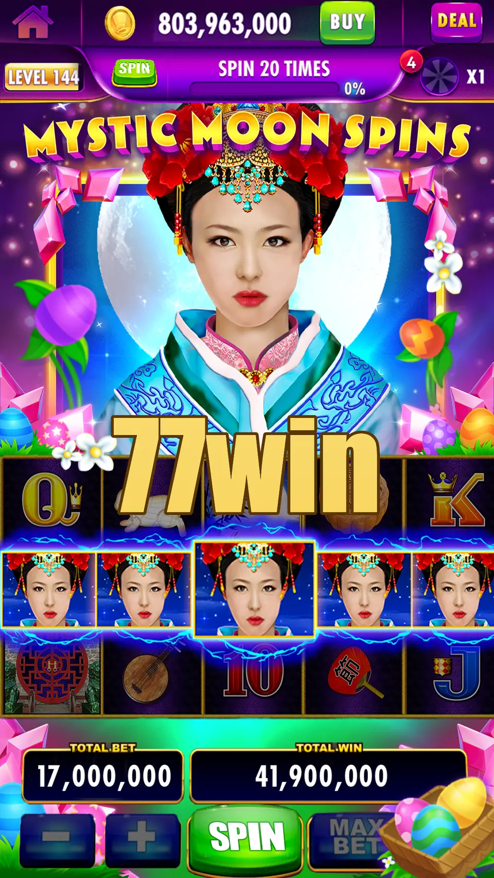 77win Tangkapan Layar Resmi APK